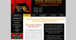 Desktop Screenshot of anua.co.za